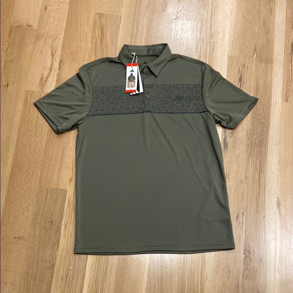Adidas Men’s Green Polo